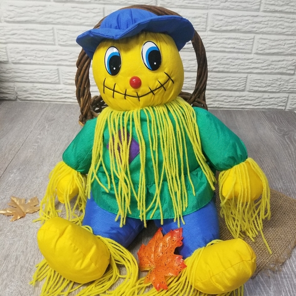 Nylon plush scarecrow (vintage) - Picture 12 of 14
